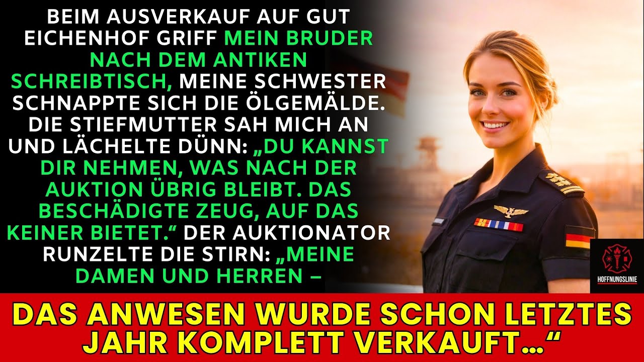 „Nimm das beschädigte Zeug, auf das keiner bietet“ – der Auktionator enthüllt es schockiert…