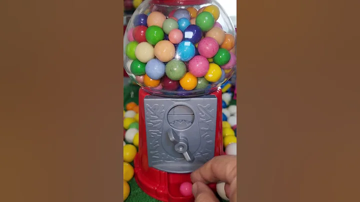 THE BEST MINI GUMBALL/ CANDY MACHINE 🌈 🌈 🌈 #shorts #asmr #howto