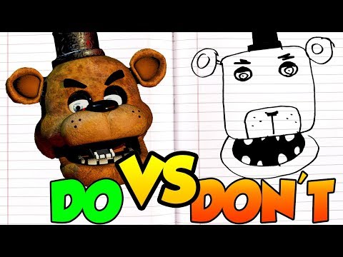 10 FNAF DRAWING TRICKS || EASY FIVE NIGHTS AT FREDDY'S DRAWING TUTORIAL
