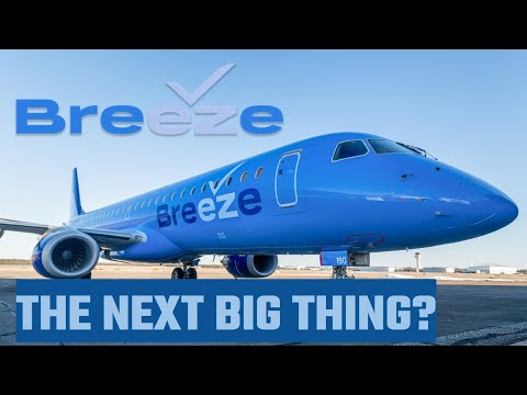 Видео: Какво представлява Breeze Airways? Основателят на JetBlue иска да обслужва по-малко използвани летища