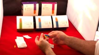 Intrinsyk Solace Pressure Activated Safety Lancet Instruction