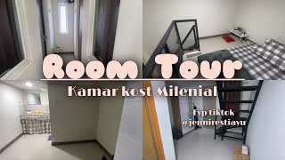 ROOM TOUR / KOST TOUR Milenial kekinian. Ada dapurnya 🌻