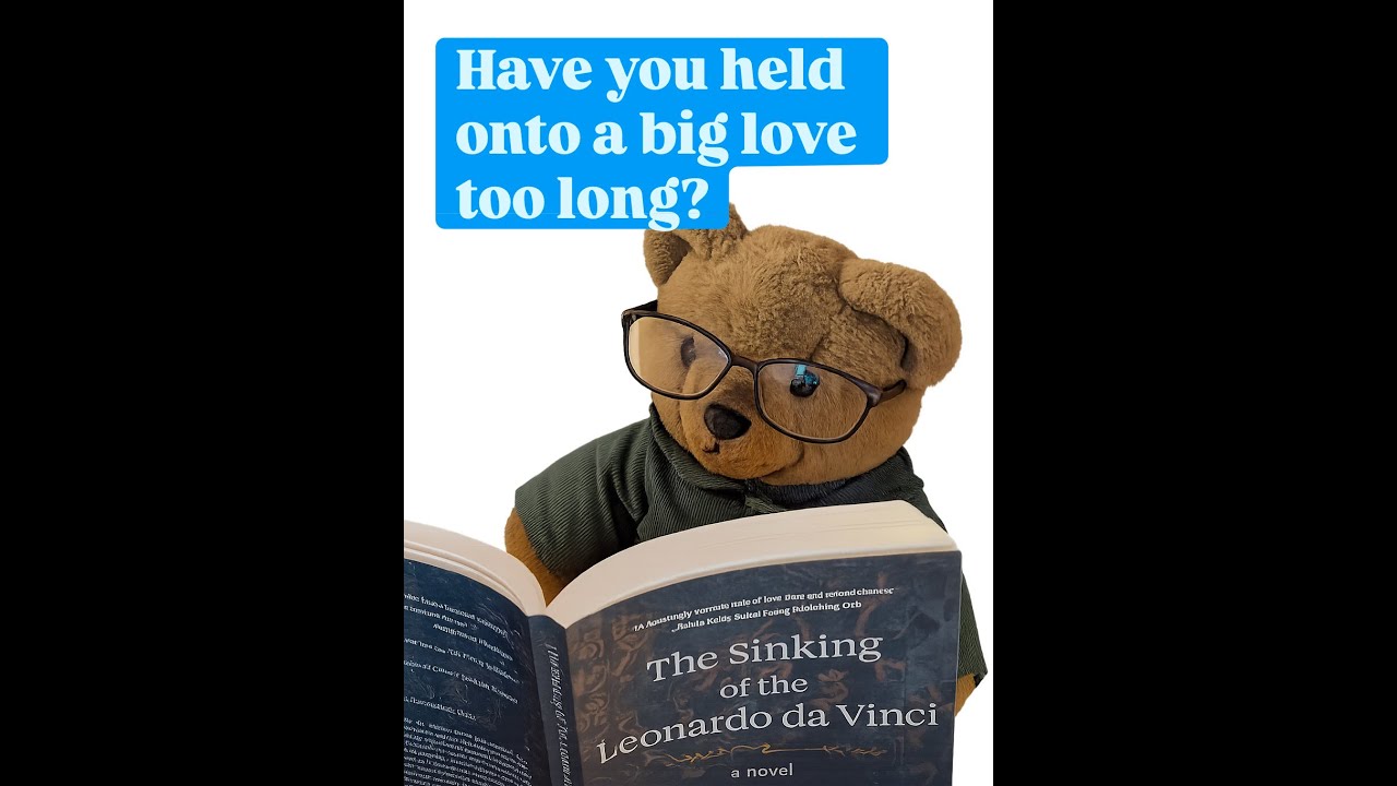 talk with Jill Hart about my novel The Sinking of the Leonardo da Vinci