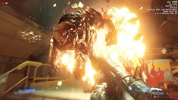 Doom  (2016) Ultra Setting Gameplay with fps on GTX 1050 2gb lenovo Legion Y520
