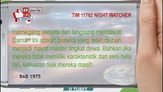 Bab 1975 Karakteristik Boneka - Tim 11762 Night Watcher