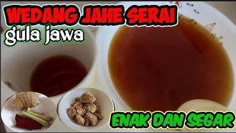 RAHASIA MEMBUAT WEDANG JAHE ENAK DAN SEGAR ❗❗ COCOK SEKALI BUAT MUSIM DINGIN HONGKONG 🥶