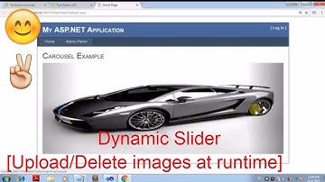 How to create Dynamic slider in Asp.Net [Using Bootstrap Carousel]