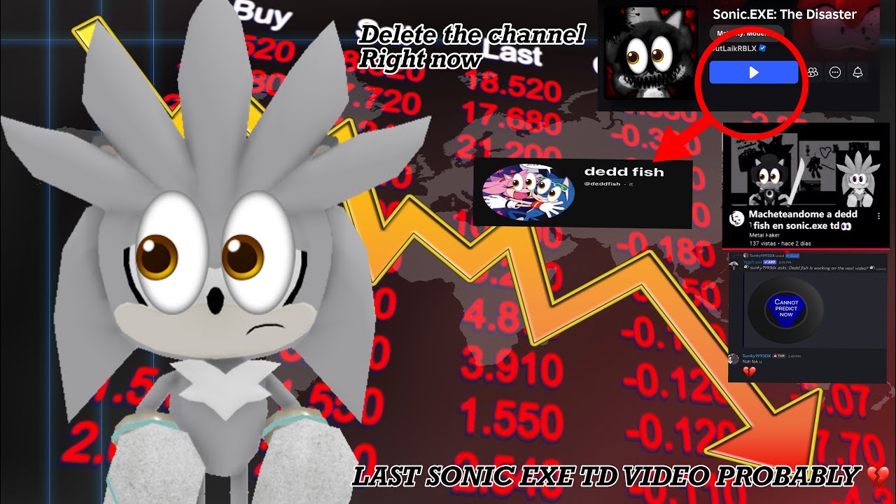 Losing infinite aura in sonic exe td (last sonic exe td video 💔)