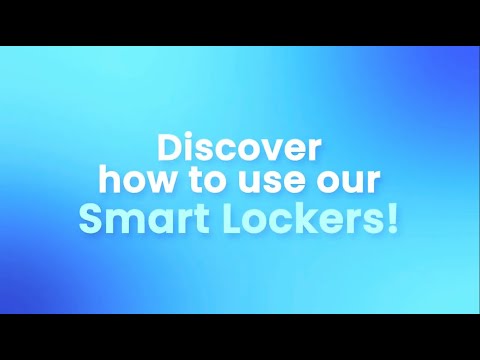 Discover how to use our smart lockers! 📦🤩 - YouTube