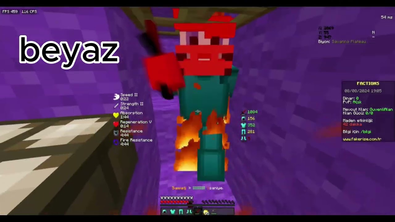 Fake Craftrise Factions açıldı! - FakeRise Kill Montage