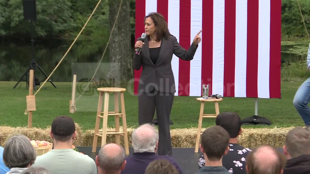Senator Kamala Harris at New Hampshire town hall - YouTube