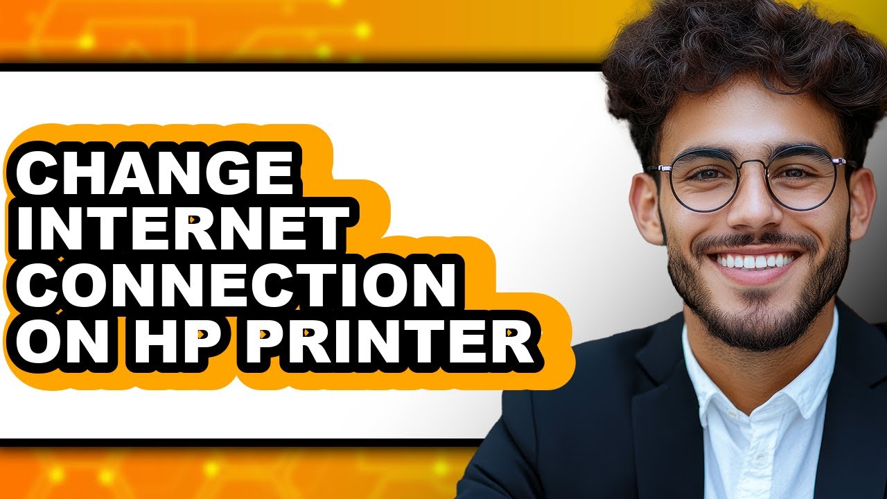 How to Change Internet Connection on Hp Printer - Step by Step - YouTube