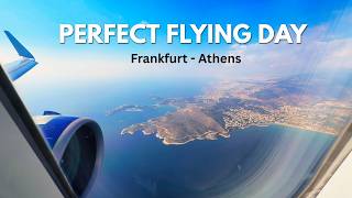 Frankfurt to Athens | Airbus A321neo | Clear Weather Flight Views