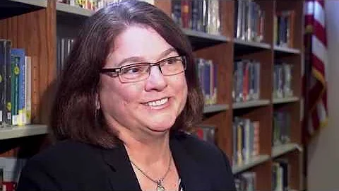 District Junior High Principal of the Year Mary An...