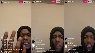 Tle Cinco playing unreleased  “still tippin”  freestyle on ig  🔥