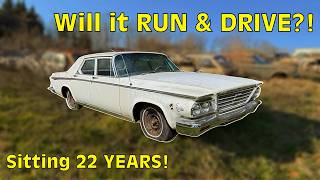 Will this Chrysler Newport Run & Drive after 22 Years?? Saved from SCRAPYARD!