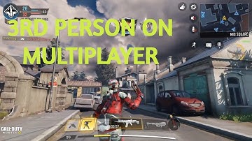 3RD PERSON ON MULTIPLAYER | Call of Duty Mobile COD