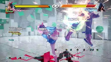 tekken 7 josie WS2,1 punish
