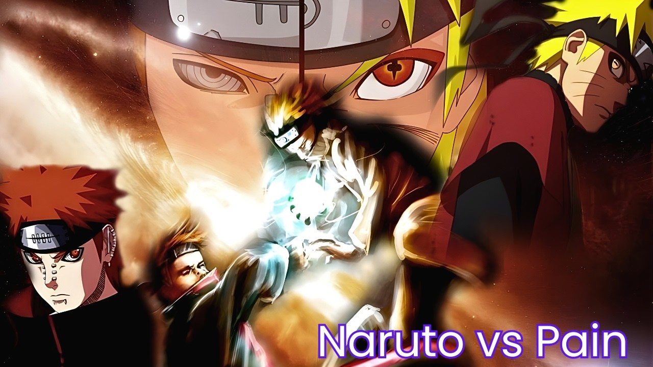 Полный бой Наруто против Пейна | Naruto Shippuden | Наруто освоил Sage Mood и New Rasegan