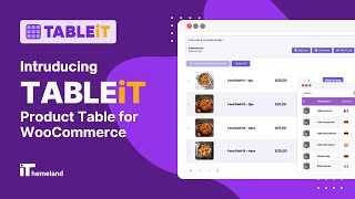 How to Create a WooCommerce Product Table