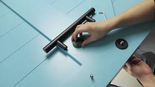 how to install appliance pulls?