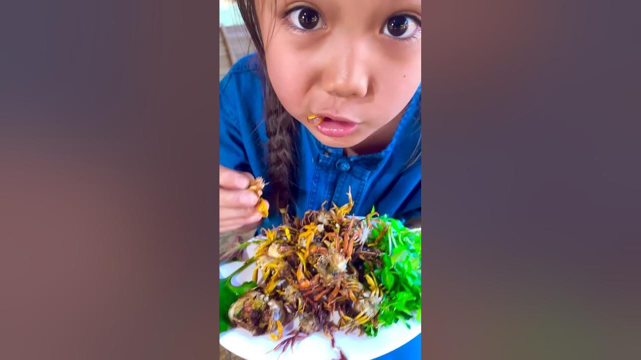 ปูนา กรอบอร่อยมาก เท่าไรก็ไม่พอ 🦀