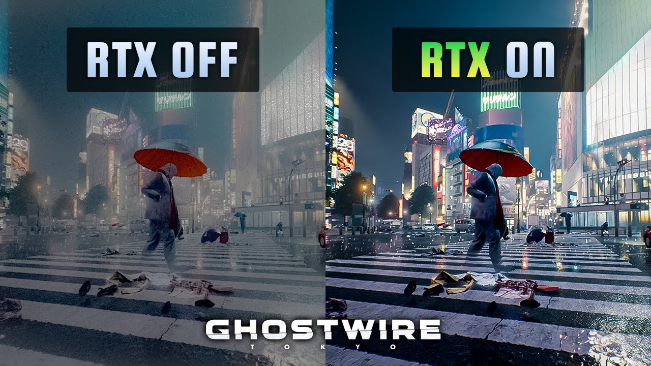 Ghostwire Tokyo: Max Settings Ray Tracing ON vs OFF | 2K, RTX 2060