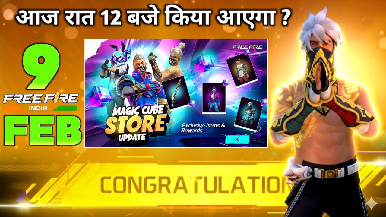 9 FEBRUARY TONIGHT UPDATE 2026 😱 | UPCOMING EVENTS IN FREE FIRE | FREE FIRE NEW EVENT | FF NEW EVENT