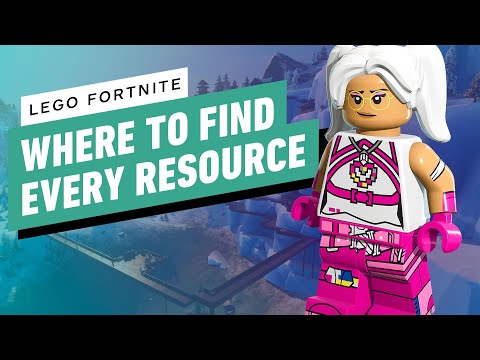 Lego fortnite - where to find every resource