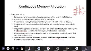 Data Structures and Operating Systems Theory Class 2022-02-03