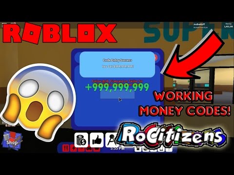 Roblox Rocitizens Insane Working Money Codes Working New 2017 Youtube - roblox rocitizens codes 2017