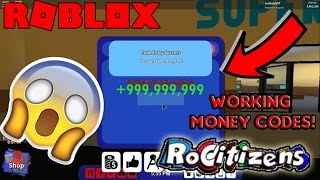 Roblox Rocitizens Insane Working Money Codes Working New 2017 Youtube - roblox rocitizens money codes 2018