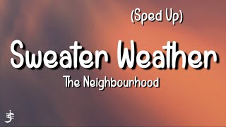 The Neighbourhood - Sweater Weather (Sped Up) (Lyrics) Resimi