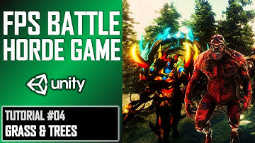 HOW TO MAKE FPS BATTLE HORDE GAME IN UNITY - TUTORIAL #04 - SCULPTING A WORLD