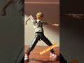 Denji hits the Metroman arm swing #stopmotion #csm #chainsawman #denji