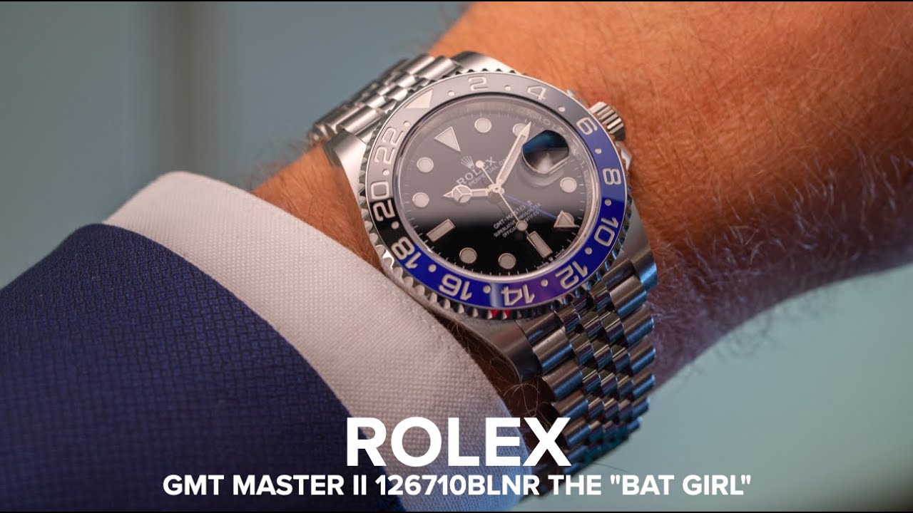 the Rolex GMT Master II 126710BLNR "Bat Girl" the waiting list? YouTube
