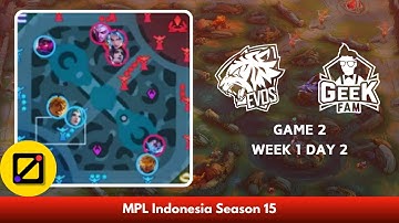 [Mini Map] EVOS Esports vs Geek Fam ID - Game 2 - Week 1 Day 2 - Regular Season - MPL ID S15