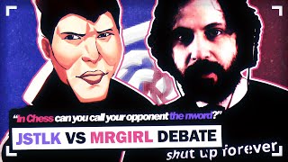 Jstlk & mrgirl DEBATE R███ THREATS IN GAMING! TOXICITY Content BAIT?