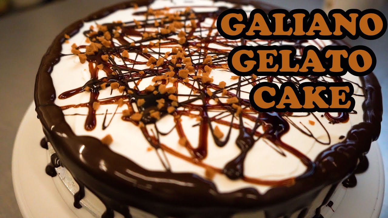 GALIANO GELATO CAKE BY SALT SPRING GELATO. WATCH HOW WE MAKE OUR GALIANO GELATO CAKE.