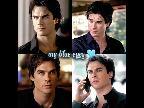 Damons Ocean Eyes Tvdedits Damonsalvatore Elenagilbert Tvd Delena
