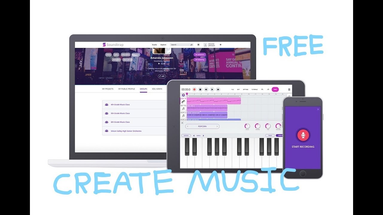 Virtual Music Creator And Editor Free For WINDOWS/MAC/ANDROID/IOS ...