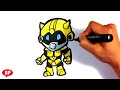 20+ New For Easy Bumble Bee Transformers Drawing