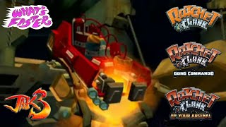 What's Faster? - Jak 3 vs Ratchet & Clank 1-3