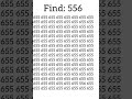 Open wider eyes and spot 556 eyetest spot braincheck puzzle