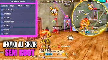 NOVO MOD MENU DRIP CLIENT FF ATUALIZADO 2025 👾 PAINEL AIMKILL 100% + ESP BOX ANTIBLACKLIST ANDROID