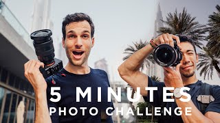 Extreme 5 Minutes Photo Challenge in DUBAI  One Shot Only!