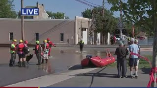 Water Rescues Continue In Montgomery County Due Remnants Of Hurricane Ida