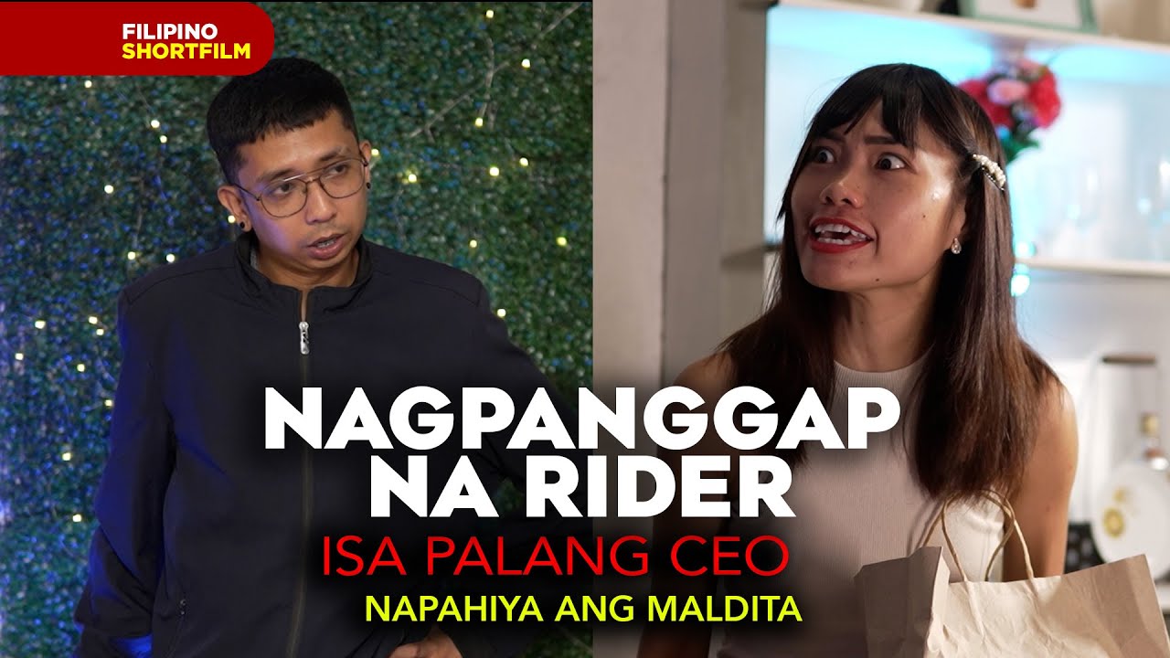 Nagpanggap na Rider, Isa Palang CEO | Napahiya ang Malditang Customer | Filipino Short Film