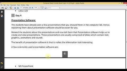 Class 3 Computer Unit 4 Lesson 27 Jul 2020