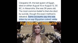 Queen Cleopatra @CBCEgypt @Egyptianmask